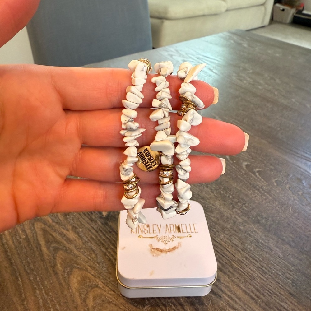 Kinsley Armelle Bracelet stack